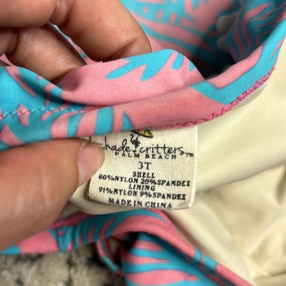 Shade Critters palm beach Rash guard Set 2-3T - Picture 5 of 5